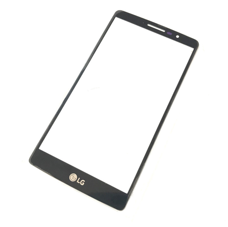 Стекло дисплея для ремонта LG G4 Stylus Dual H540F Titan черное - 553210