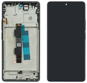 Дисплей Xiaomi Redmi Note 14S с сенсором и рамкой, black (OLED) - 929549 Дисплей Xiaomi Redmi Note 14S с сенсором и рамкой, black (OLED) - 929549