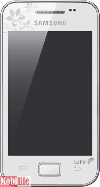 Samsung S5830 Galaxy Ace Pure White La Fleur - 