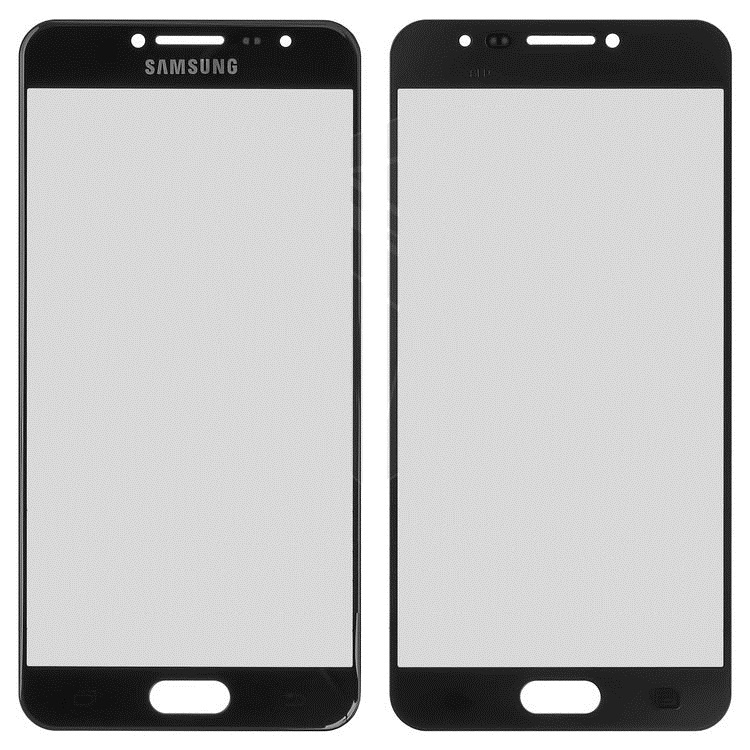 Стекло дисплея для ремонта Samsung C5000 Galaxy C5 черное - 551210