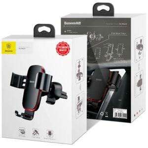 Автодержатель Baseus Metal Age Gravity Air Outlet Version SUYL-D01 Чорний (на грати воздуховода) - 561172 Автодержатель Baseus Metal Age Gravity Air Outlet Version SUYL-D01 Чорний (на грати воздуховода) - 561172