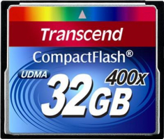 Карта памяти Transcend 32 Gb Compact Flash 400x