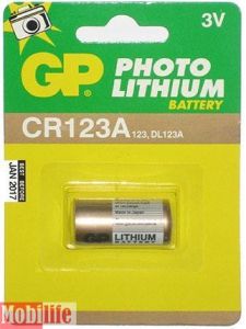Батарейка GP CR123A - 533078 Батарейка GP CR123A - 533078