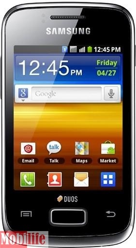 Samsung S6102 Galaxy Y Duos (Black) - 