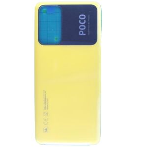 Задняя крышка Xiaomi POCO M4 Pro 5G желтый оригинал - 908499 Задняя крышка Xiaomi POCO M4 Pro 5G желтый оригинал - 908499