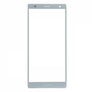 Скло дисплея для ремонту Sony Xperia XZ2 H8266 Dual White Silver - 556701