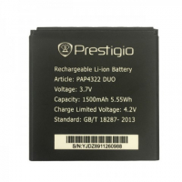 Аккумулятор для Prestigio MultiPhone 4322 Duo, Pioneer B40 E60W (1500mAh)