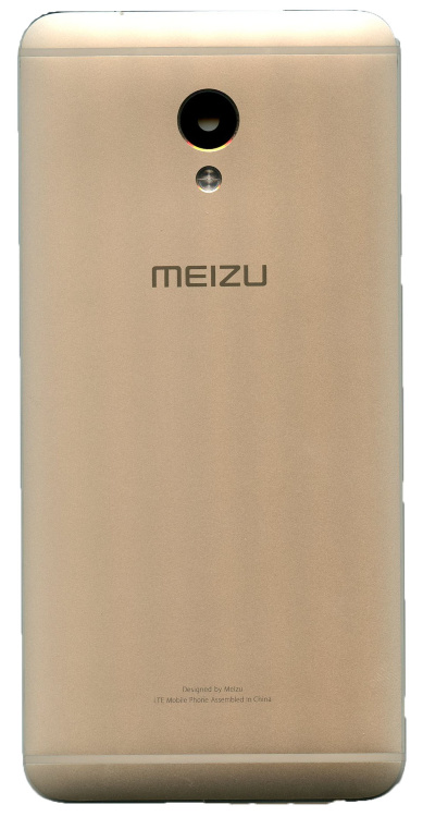 Задняя крышка для Meizu M3E золотистая - 558194