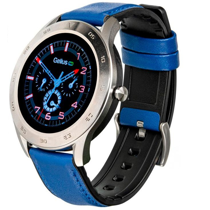 Смарт-часы Gelius Pro GP-L3 (URBAN WAVE 2020) (IP68) Silver/Dark Blue - 561772