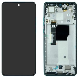 Дисплей Motorola XT2307 Moto Edge 40 Neo с сенсором и рамкой, Caneel Bay (AMOLED) - 926571