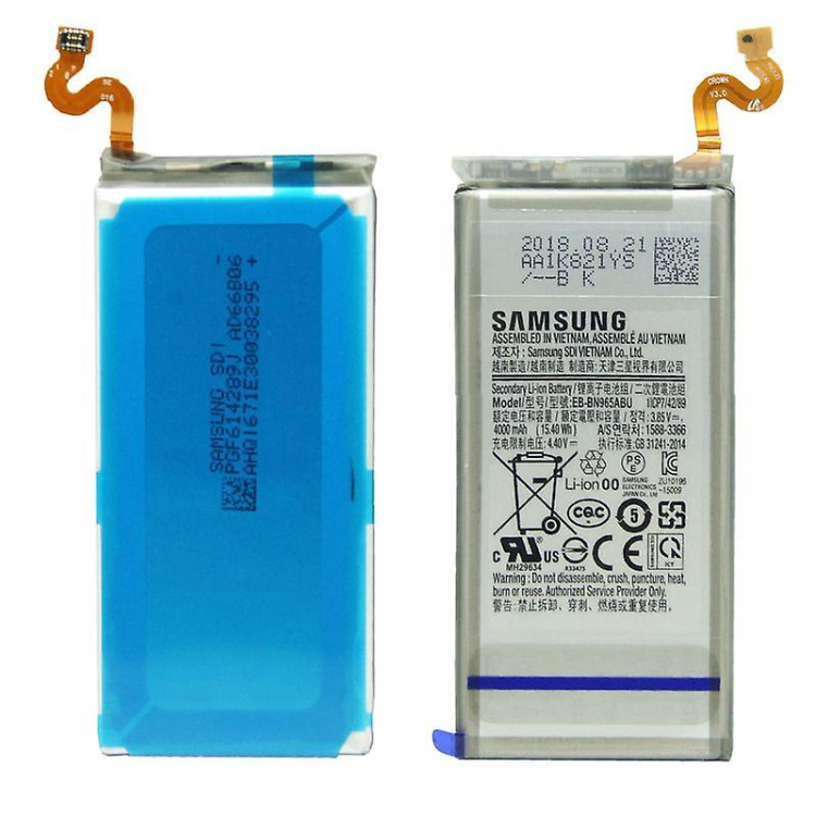 Аккумулятор для Samsung Galaxy Note 9 N960, N965 EB-BN960ABE 4000мАч Оригинал GH82-17562A - 565346