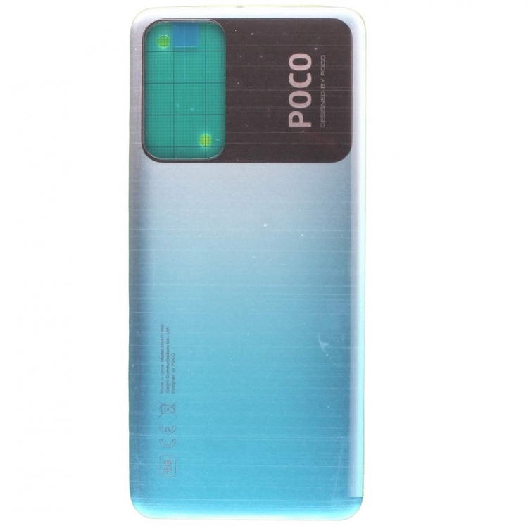 Задняя крышка Xiaomi POCO M4 Pro 5G синий оригинал - 908500