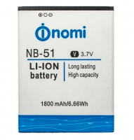 Аккумулятор для Nomi NB-51, i500 Sprint 1800mAh