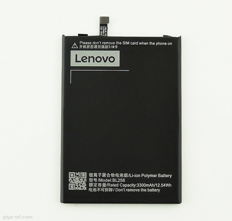 Акумулятор Lenovo BL256 A7010, Vibe X3 Lite (3300mAh), Оригінальний - 551509