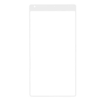 Стекло дисплея для ремонта Xiaomi Mi Mix белое
