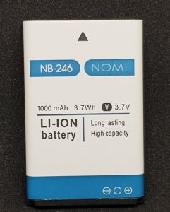 Аккумулятор Nomi NB-246 для i246, 1000mAh - 555905 Аккумулятор Nomi NB-246 для i246, 1000mAh - 555905