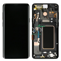 Дисплей для Samsung G965F Galaxy S9+ (Plus) с сенсором и рамкой Черный Оригинал GH97-21691A, GH97-21692A