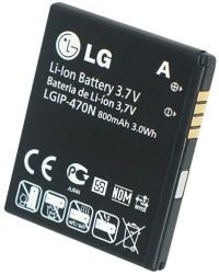 Аккумулятор для LG BL20 gd310 gd580 gd710 gm310 (LGIP-470N) 800mAh