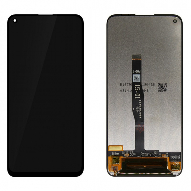 Дисплей для Huawei P40 Lite 4G, Nova 6 SE, Nova 5i, Nova 7i, P20 Lite 2019, (JNY-L21A, JNY-L01A, JNY-L21B, JNY-L22A, JNY-L02A, JNY-L22B) с сенсором черный - 561574