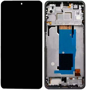 Дисплей Xiaomi Redmi Note 11 Pro Plus 5G с сенсором и рамкой, black (AMOLED) - 922821