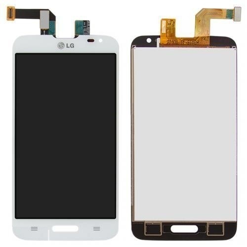 Дисплей для LG D320 Optimus L70, D321 Optimus L70, MS323 Optimus L70 с сенсором белый (Оригинал) - 541901