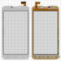 Тачскрин для Bravis Zeus, Supra M621G, 6, 165 мм, 85 мм, 30 pin (FPC-60B2-V02 BLX) белый