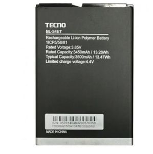 Аккумулятор Tecno POP 3 (BL-34ET) - 909406 Аккумулятор Tecno POP 3 (BL-34ET) - 909406