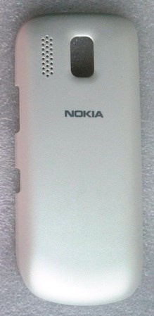Задняя крышка Nokia 203 Asha белый - 538065