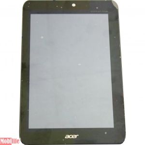 Дисплей (екран) для Acer Iconia Tab A110 з сенсором чорний - 550614