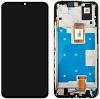 Дисплей Huawei Honor X6a с сенсором и рамкой, black (TFT)