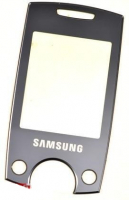 Стекло дисплея для ремонта Samsung Galaxy J7, J700H черный