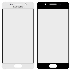 Стекло дисплея для ремонта Samsung A310F Galaxy A3 (2016), A310M, A310N, A310Y белый - 548333