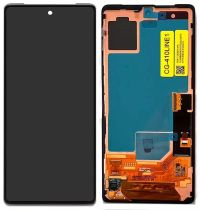 Дисплей Google Pixel 7 с сенсором и рамкой, черный, оригинал