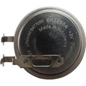 Батарейка Panasonic BR2450A 1шт Lithium (В датчик тиску колеса з контактами) - 560681