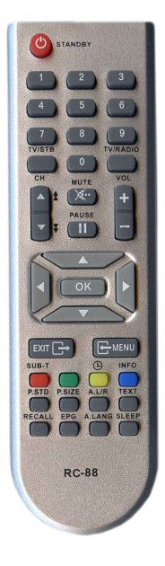 Пульт Kaon HR-A409, KSF-200ZM, Homecast HR-A409, Vestel, Воля TV