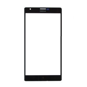 Скло дисплея для ремонту Nokia Lumia 1520, RM-937, RM-938 Black - 551015