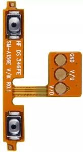 Шлейф для Samsung A155 Galaxy A15, A156 Galaxy A15 5G, M156 Galaxy M15, кнопок звуку - 922823