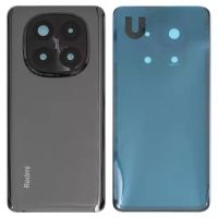 Задняя крышка Xiaomi Redmi Note 14 Pro Plus 5G (India), с стеклом камеры, Titan Black