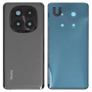 Задняя крышка Xiaomi Redmi Note 14 Pro Plus 5G (India), с стеклом камеры, Titan Black - 929256