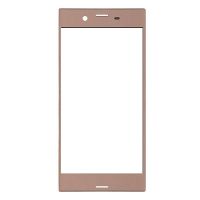 Скло дисплея для ремонту Sony Xperia XZ F8332, F8331 Рожевий
