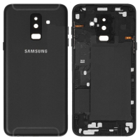 Задня кришка Samsung A605F Dual Galaxy A6 + (Plus) 2018 чорна