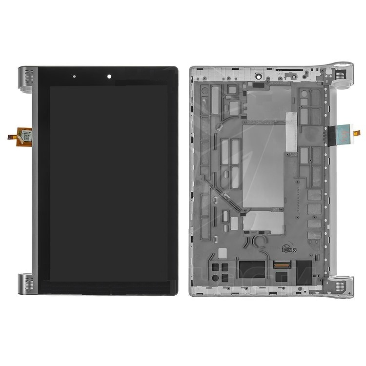 Дисплей для Lenovo Yoga Tablet 2-830 с сенсором и рамкой черный - 557601