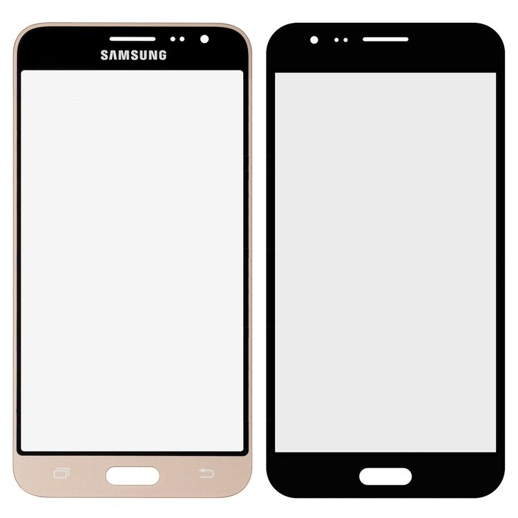 Стекло дисплея для ремонта Samsung J320H Duos Galaxy J3 (2016) золотистый - 551016