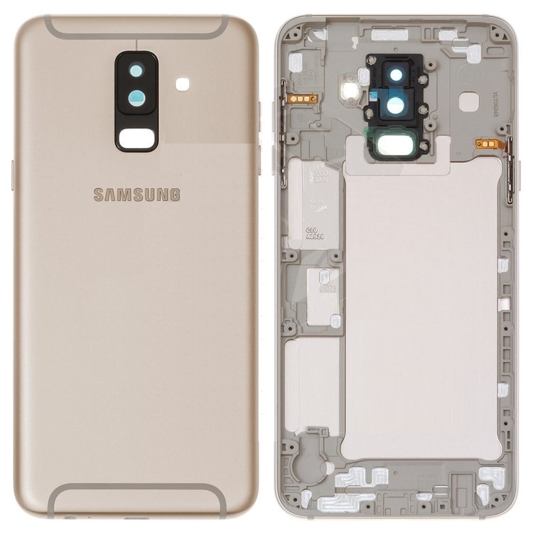 Задняя крышка Samsung A605F Dual Galaxy A6+ (Plus) 2018 золотистая - 557504