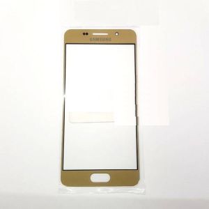 Стекло дисплея для ремонта Samsung A310F Galaxy A3 (2016), A310M, A310N, A310Y золотистый - 548335