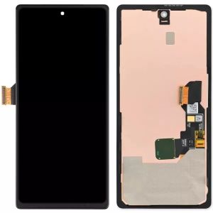 Дисплей Google Pixel 6A с сенсором и рамкой, черный, оригинал - 914675