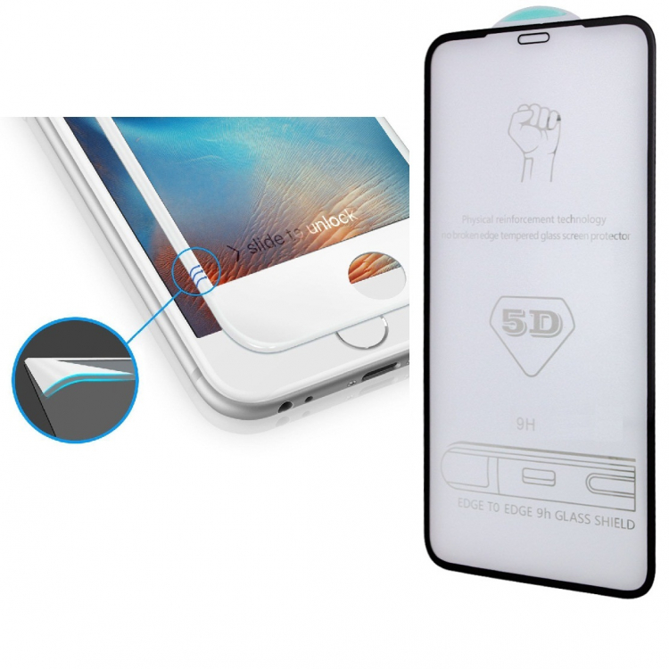 Защитное стекло Apple iPhone 12 Mini 5D Черный - 564064