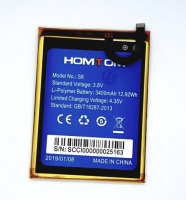 Аккумулятор для Doogee HomTom S8, 3400mAh