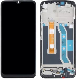 Дисплей Realme C21Y, с сенсором и рамкой, black - 914279 Дисплей Realme C21Y, с сенсором и рамкой, black - 914279
