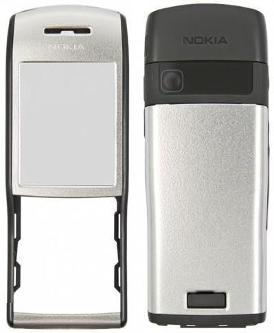 Корпус Nokia E50 silver - 201380